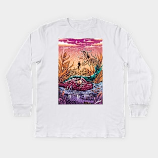 WE ARE THE ALIEN Kids Long Sleeve T-Shirt